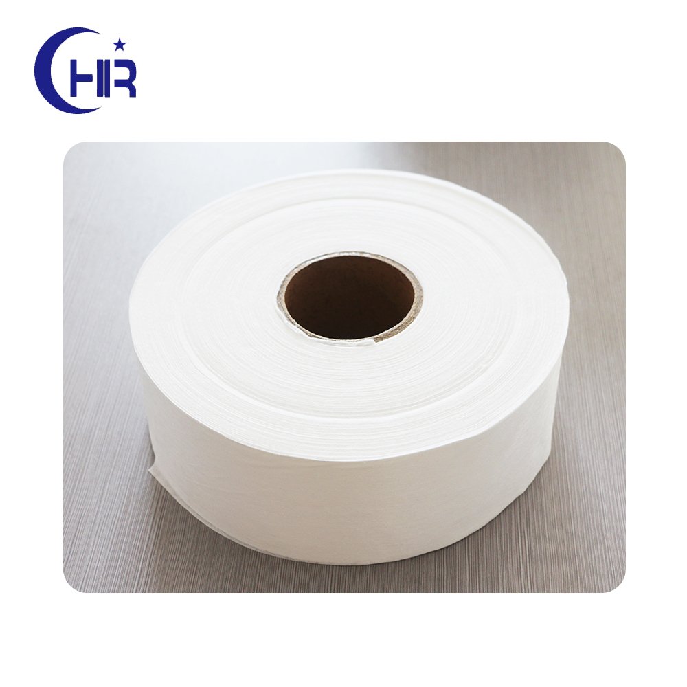 Eco Friendly 100% Bamboo Fiber Spunlaced Non-Woven Fabric In Roll Bamboo Nonwoven Fabric