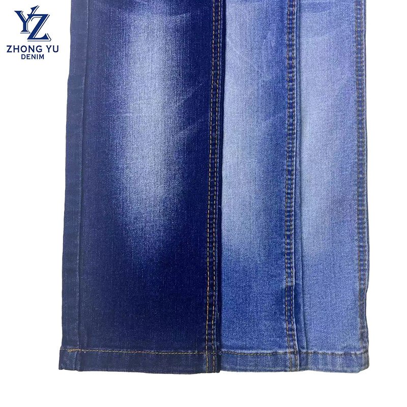 9.4 oz High stretch cotton polyester spandex thick denim fabric for jeans