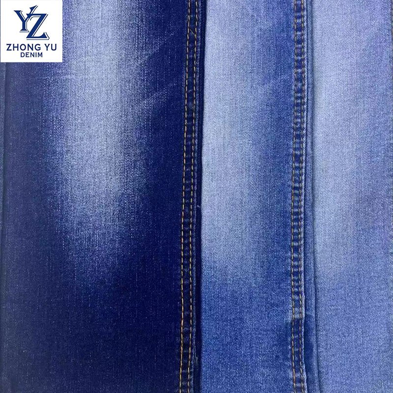 9.4 oz High stretch cotton polyester spandex thick denim fabric for jeans
