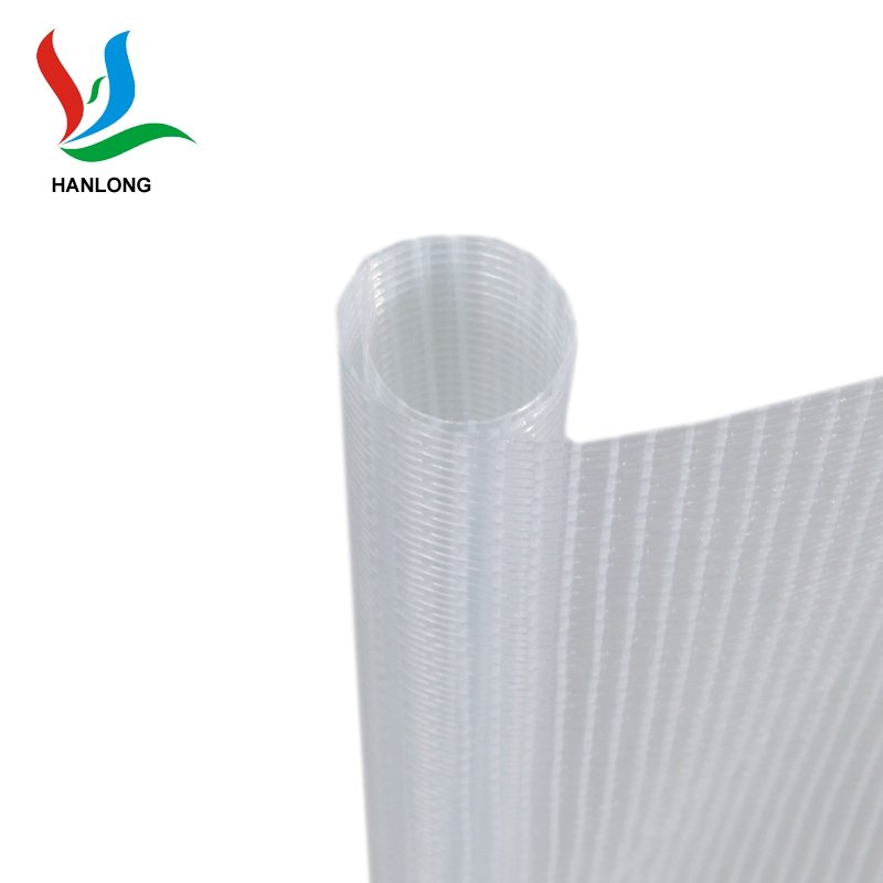 PVC laminated polyester mesh transparent fabric tarpaulin sheets