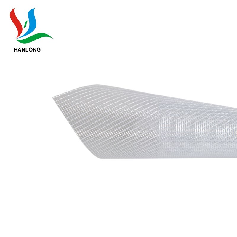 PVC laminated polyester mesh transparent fabric tarpaulin sheets