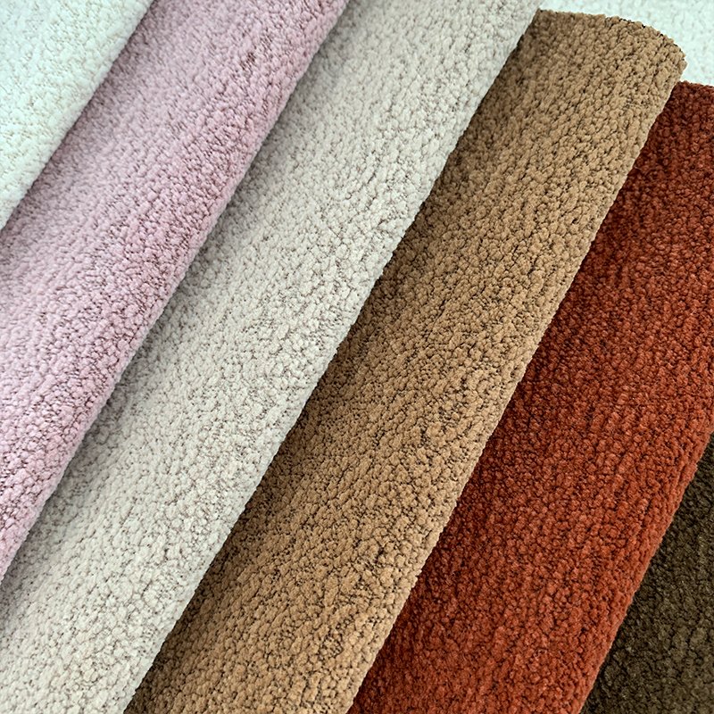 Wholesale 100%Polyester Home Furnishing Textile Soft Chenille Fabric for Sofa Upholstery