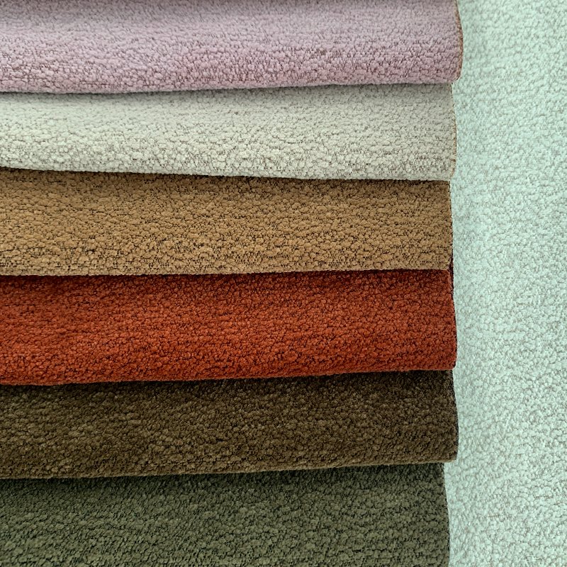 Wholesale 100%Polyester Home Furnishing Textile Soft Chenille Fabric for Sofa Upholstery