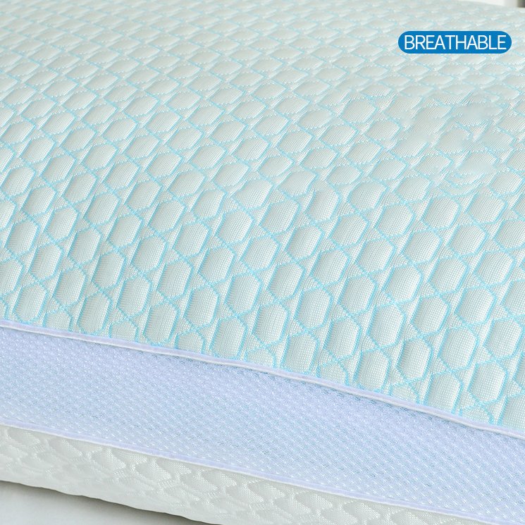 Ergonomic Travel Adjustable Cooling Bamboo Shredded Memory Foam Pillows