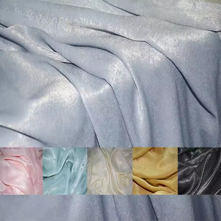 XITONG TEXTILE SUPPLIER super soft polyester fabric 100% polyester fabric duchess satin fabric ROLLS for dress garment