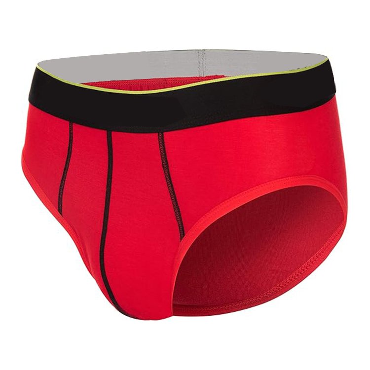 Hot saling men underwear custom comfortable soft 4-way stretch fabric tagless underwear men bamboo men's short boxer briefs