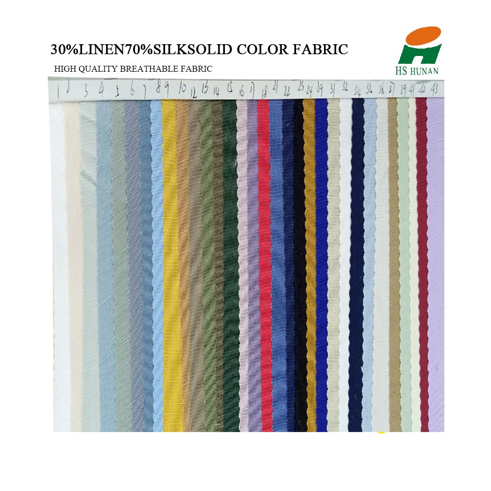2024 High-quality linen blend environmental fashion inventory with chic casual