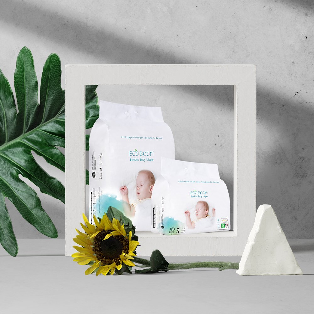 OEM ODM fluff pulp compostable skin friendly organic nappy procurement