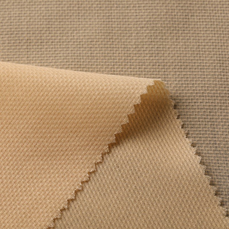 Garment Textile Soft Breathable 100% Polyester yarn 60S*60S floral dot yarn Dobby