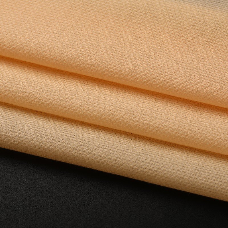 Garment Textile Soft Breathable 100% Polyester yarn 60S*60S floral dot yarn Dobby