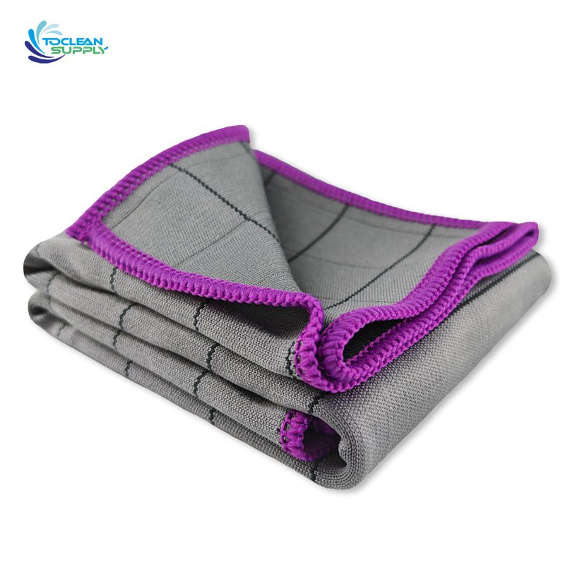carbon fiber cloth green carbon fiber spiral cloth carbon fiber cloth for car seats car Cleaning Towel