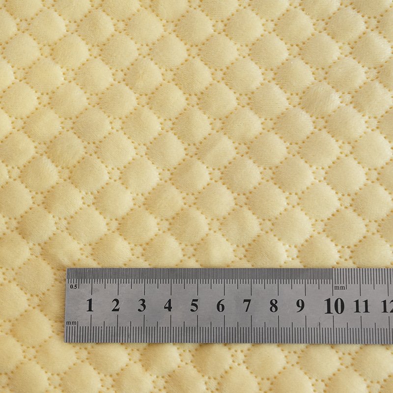 100% polyester fabric Breathable Ultrasonic Quilted microfiber pongee mattress Jackets and Garments fabric