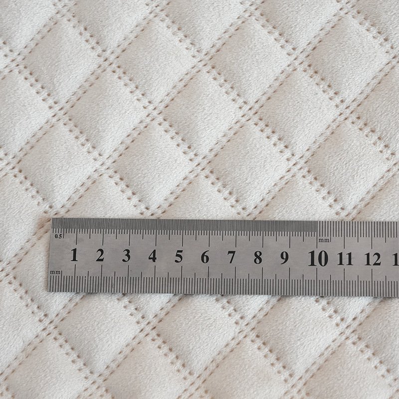 100% polyester fabric Breathable Ultrasonic Quilted microfiber pongee mattress Jackets and Garments fabric