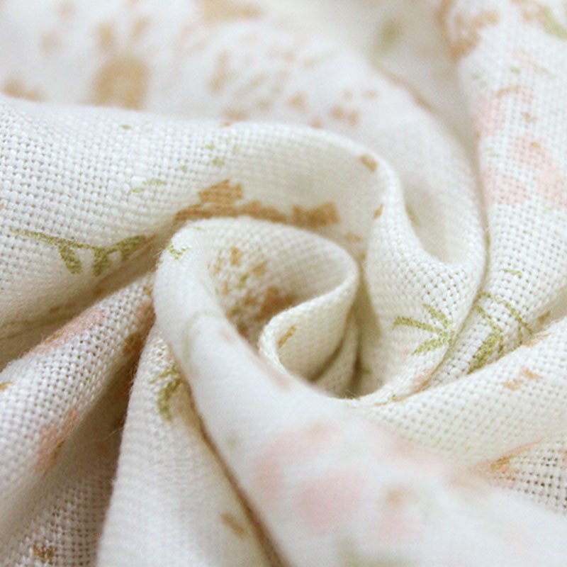 Customized High Quality Excellent Pure 100% Linen Print Fabric for Baby Sling Baby Carrier Baby Wrap Ring Sling