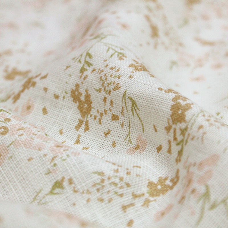 Customized High Quality Excellent Pure 100% Linen Print Fabric for Baby Sling Baby Carrier Baby Wrap Ring Sling