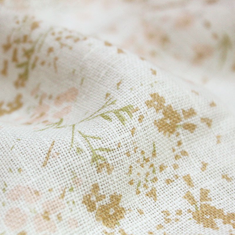 Customized High Quality Excellent Pure 100% Linen Print Fabric for Baby Sling Baby Carrier Baby Wrap Ring Sling