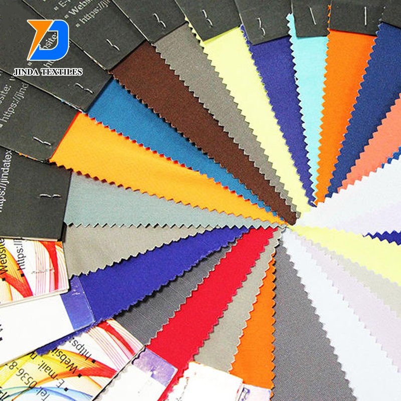 Jinda Textiles Chinese supply good quality 100 cotton twill work wear drill fabric vest industrial and chef uniform fabric