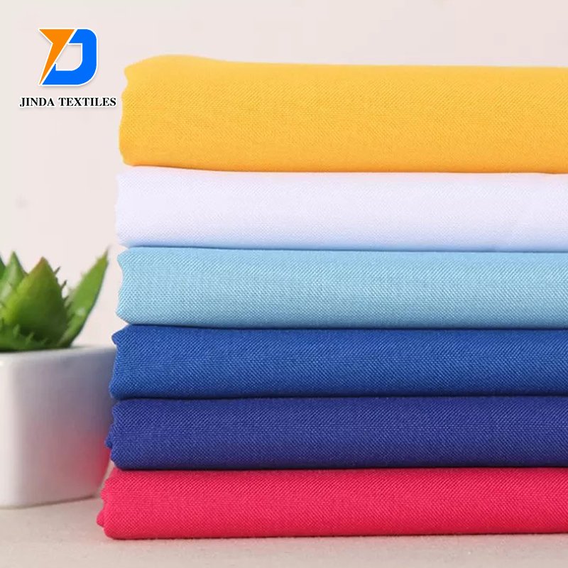 Jinda Textiles Chinese supply good quality 100 cotton twill work wear drill fabric vest industrial and chef uniform fabric