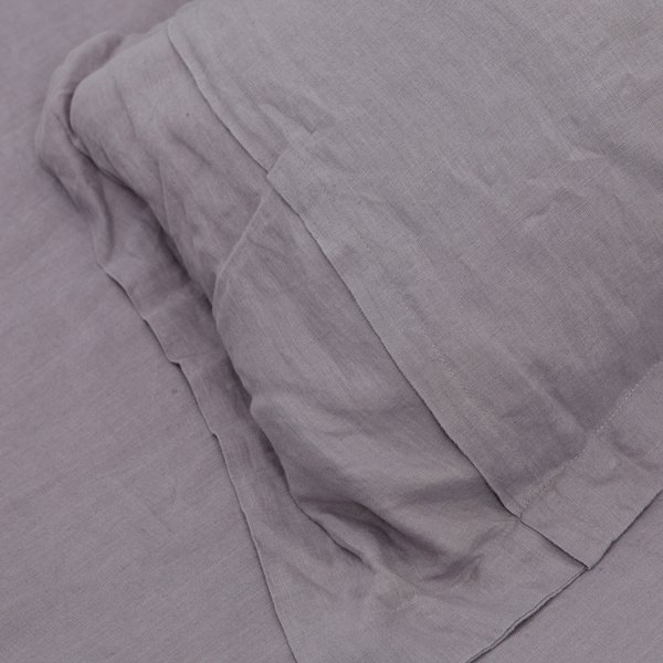 SKYLINENS 100% pure linen fabric plain dyed wide width woven for home bedding set 109/110" width