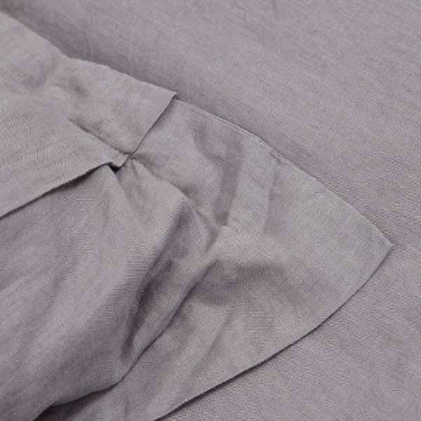 SKYLINENS 100% pure linen fabric plain dyed wide width woven for home bedding set 109/110" width