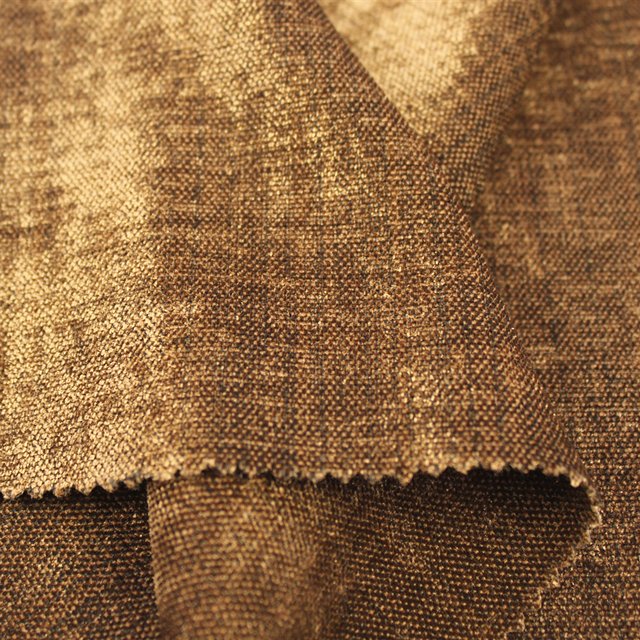 IFR 100 polyester raw material chenille curtain roll fabric textile