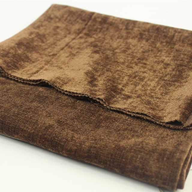 IFR 100 polyester raw material chenille curtain roll fabric textile