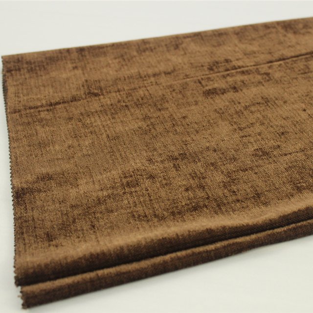 IFR 100 polyester raw material chenille curtain roll fabric textile
