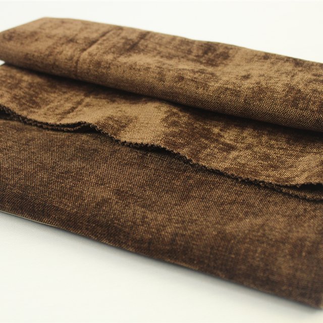 IFR 100 polyester raw material chenille curtain roll fabric textile