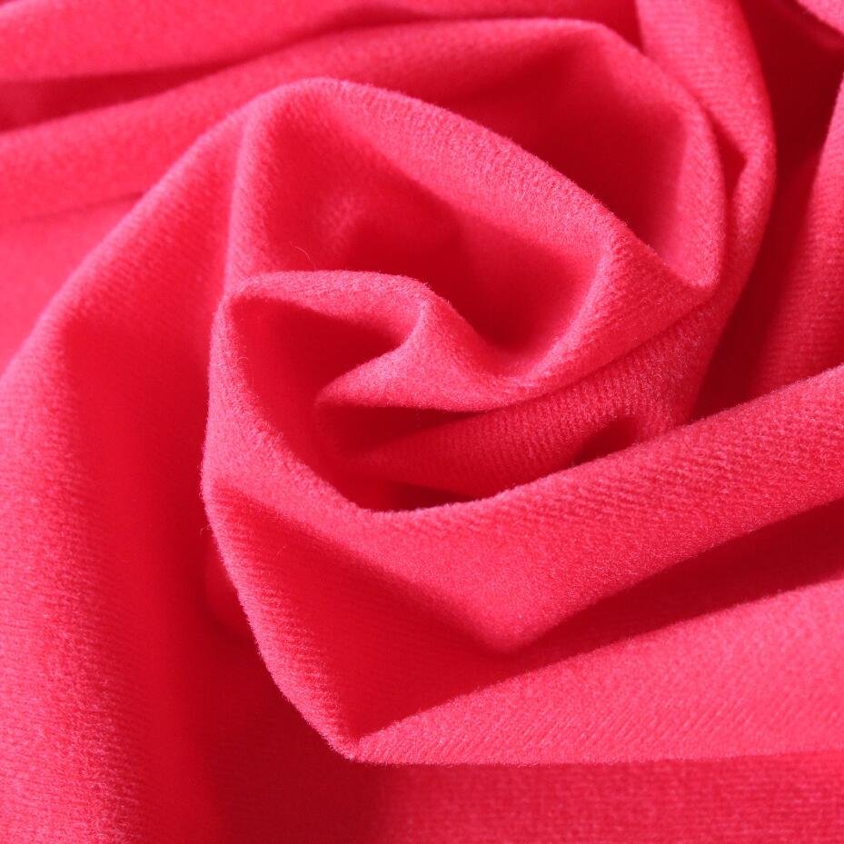 100% Polyester Microfiber Fabric Single-Sided Satin with Velvet Finish for Sofa Furniture Pillows Car Ceilings Clothing Lining
