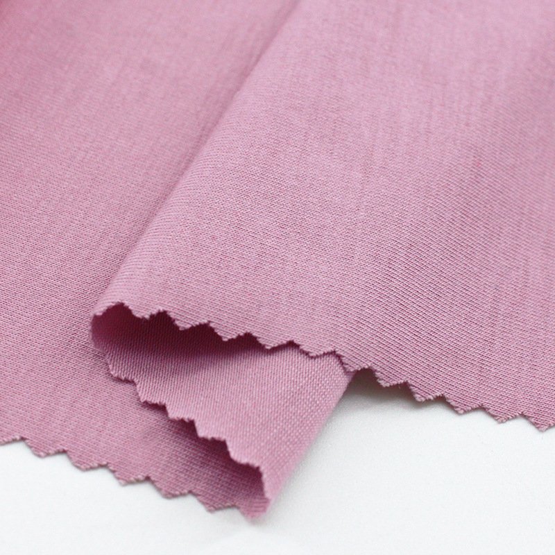 Breathable High Quality Organic Bamboo Cotton Spandex Jersey Knit Bamboo Fiber Fabric For Underwear