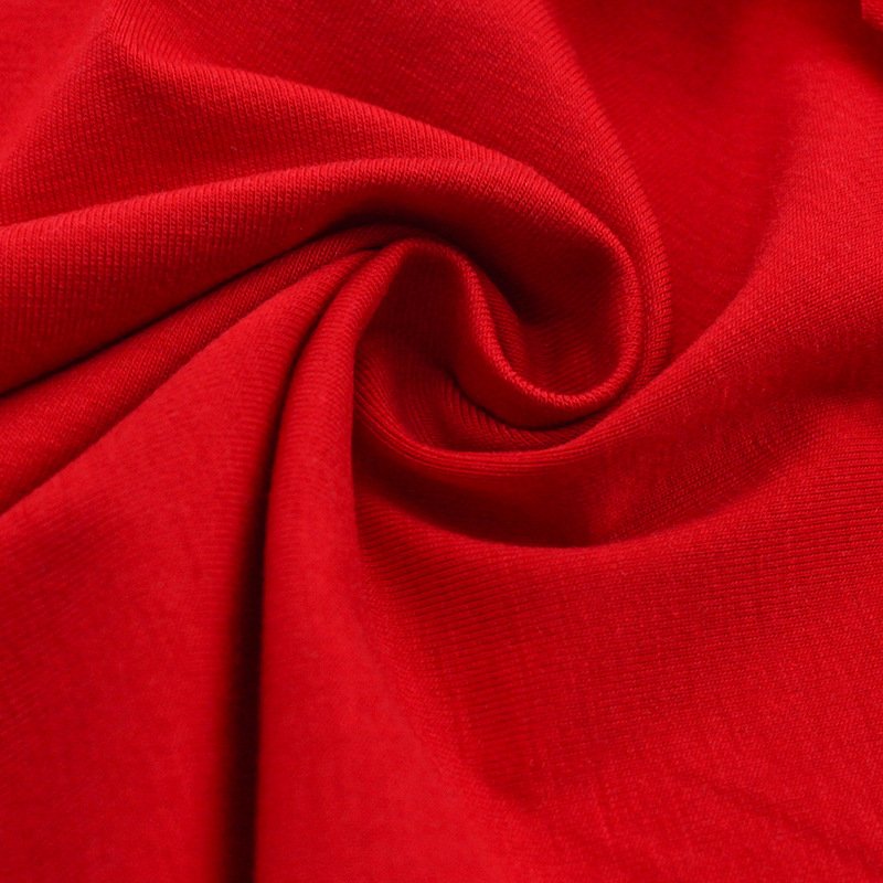 Breathable High Quality Organic Bamboo Cotton Spandex Jersey Knit Bamboo Fiber Fabric For Underwear