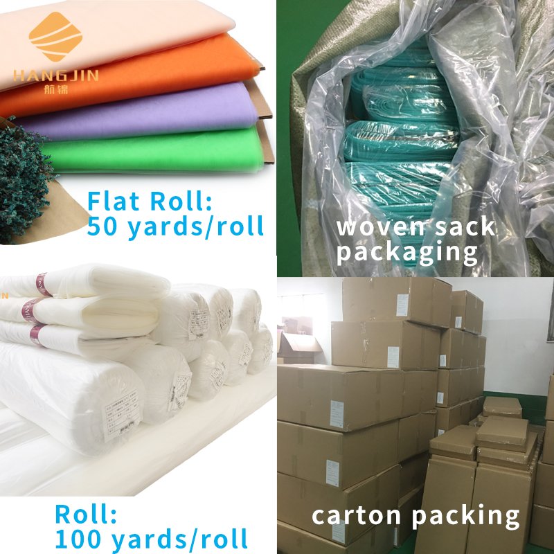 36A Polyester 25 GSM Tulle Mesh Net 384 colors in stock Soft Tulle Net Hexagonal Tulle Mesh Fabric