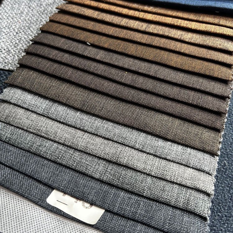 Free Sample Zhejiang Fabric Home Textile Linen Sofa Fabric textile linen For Sofa