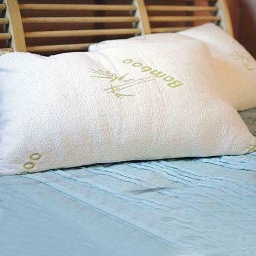 Bamboo Shredded Memory Foam Pillow Hypoallergenic Washable Cover King Queen