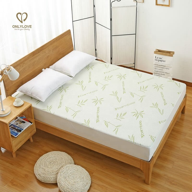 Modern king queen twin double size waterproof mattress cover protector gel memory foam pocket spring mattresses