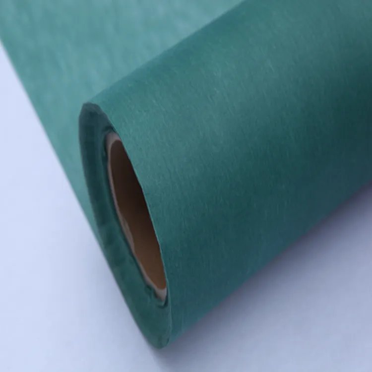 Spunbonded Polypropylene Nonwoven Fabric Paper 100% Virgin Pp Rolls Nonwoven Fabric Roll for Wrapping Flower DOT Customized Dyed