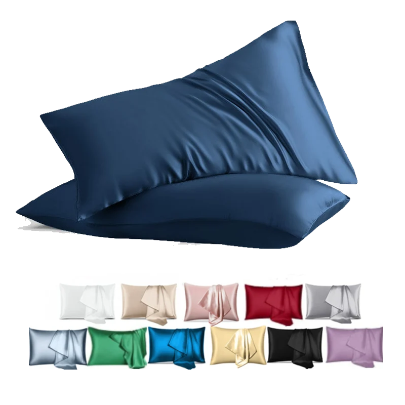 6A mulberry silk pillowcase 22MM silver ion envelope silk pillowcase new fabric bamboo fiber silk pillow case