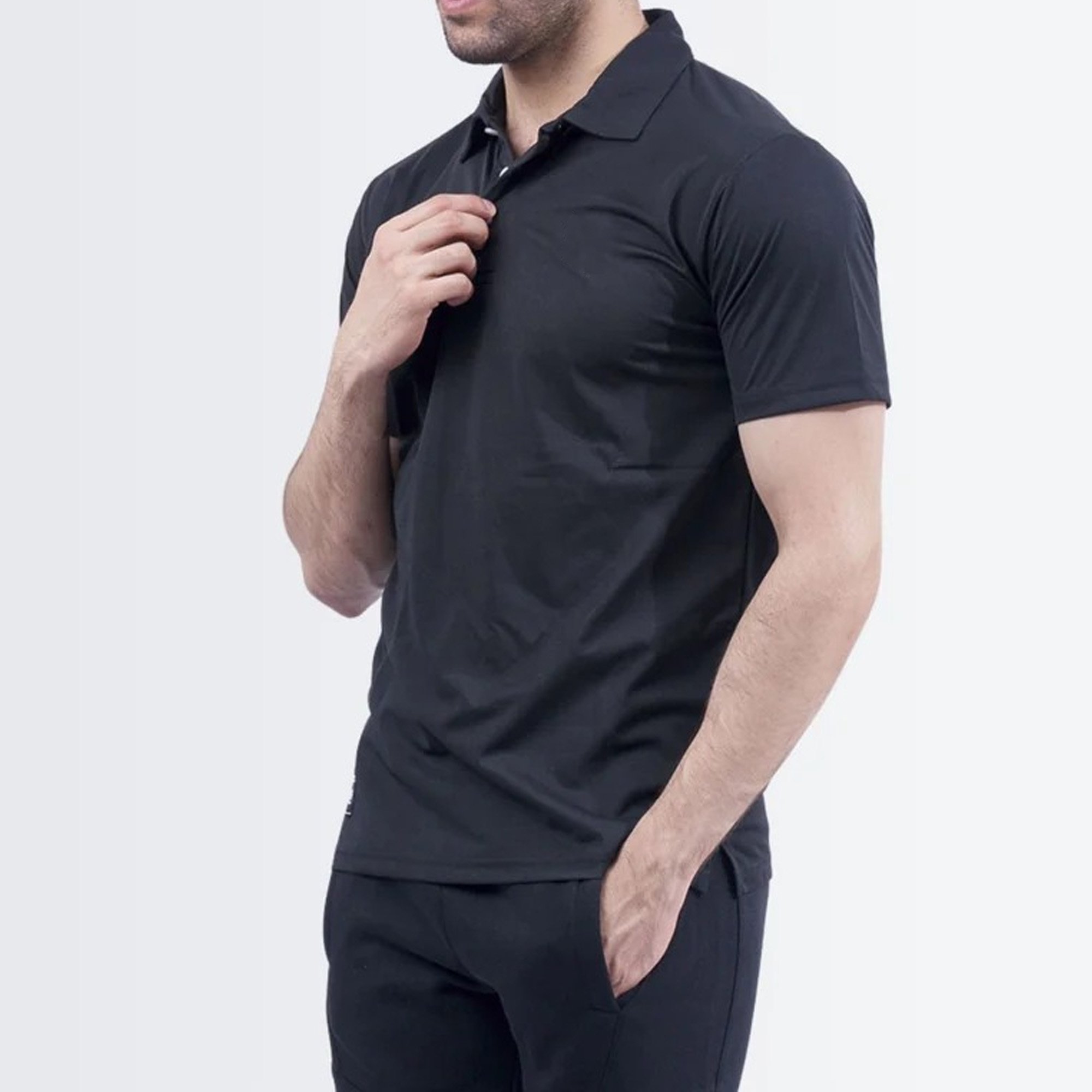 Best Selling Men's Casual Polo Shirt for Summer Breathable Jersey with Short Sleeves Printed Design for Street Wear