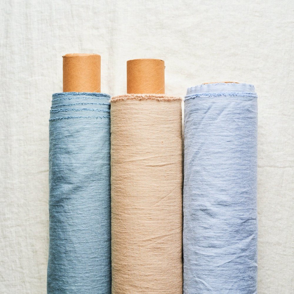 2024 China factory breathable texture suppliers high quality linen fabric