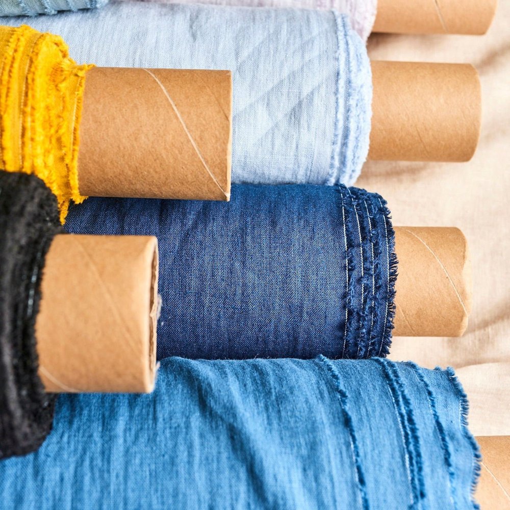 2024 China factory breathable texture suppliers high quality linen fabric