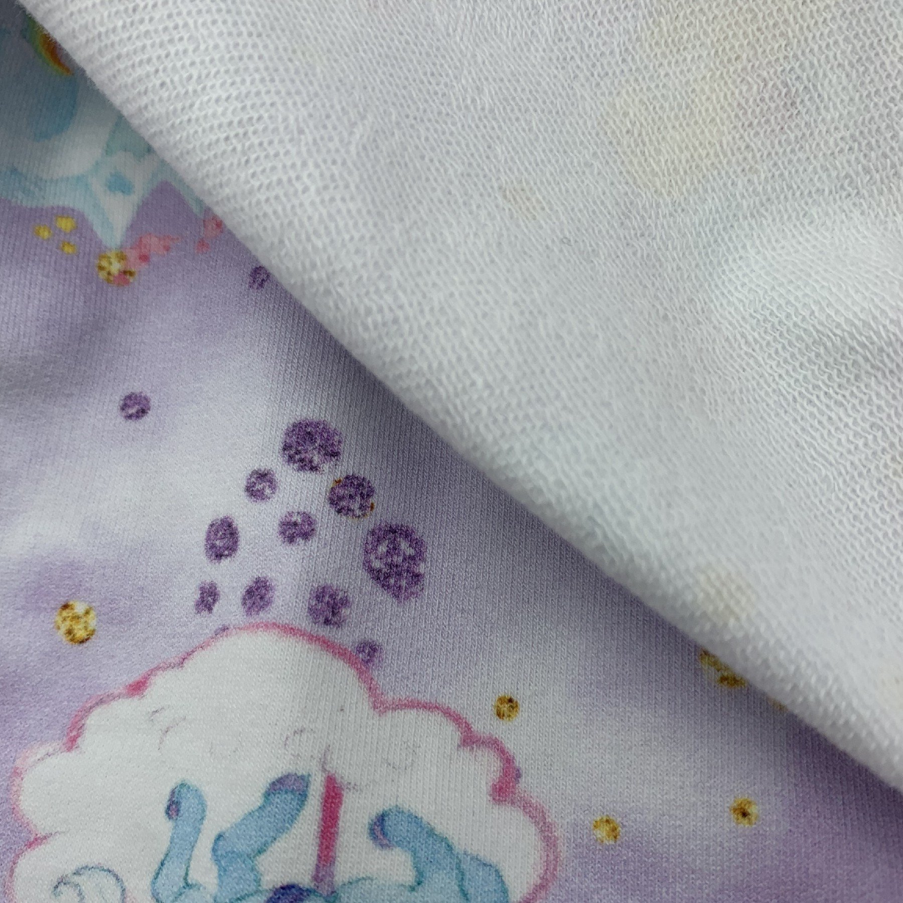 Natural material soft touch digital printing bamboo lycra spandex stretch fabric for baby kids garment