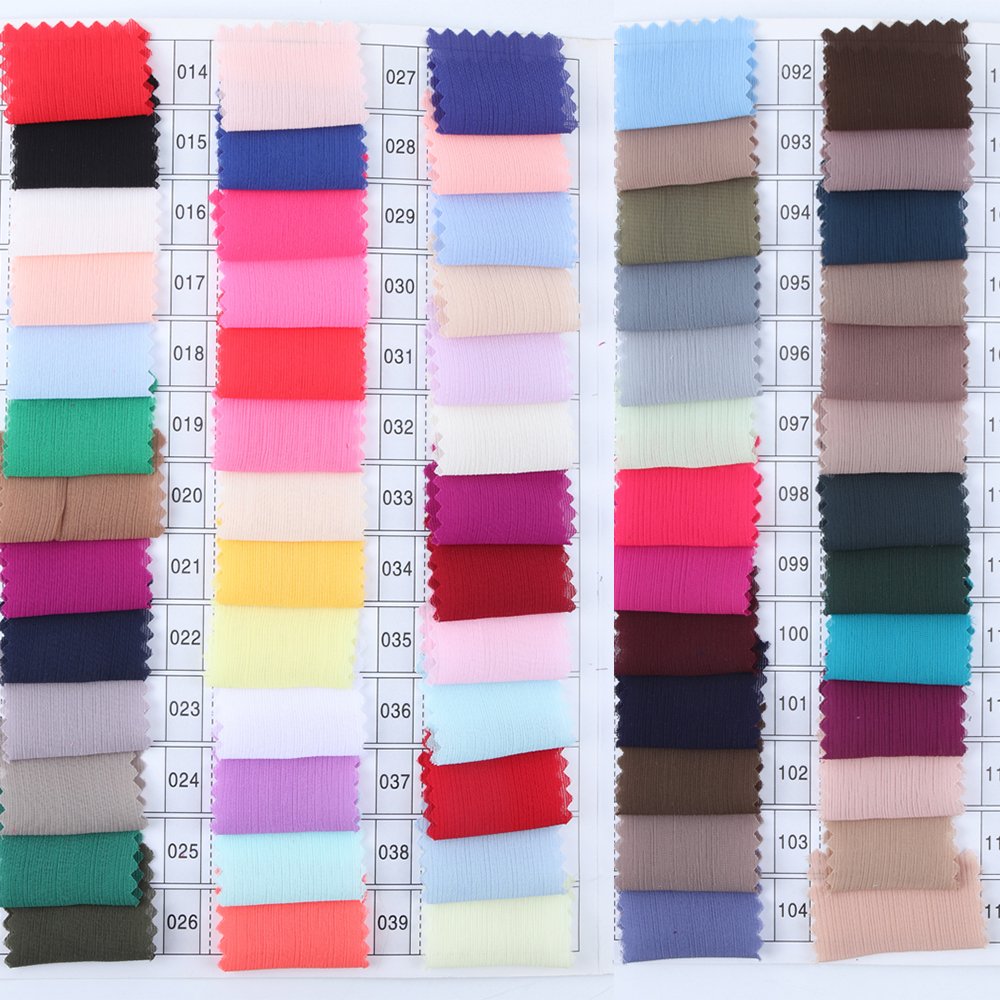 Hot selling 115gsm lightweight ultra soft polyester chiffon textile high-quality robe and dress Sari fabric red