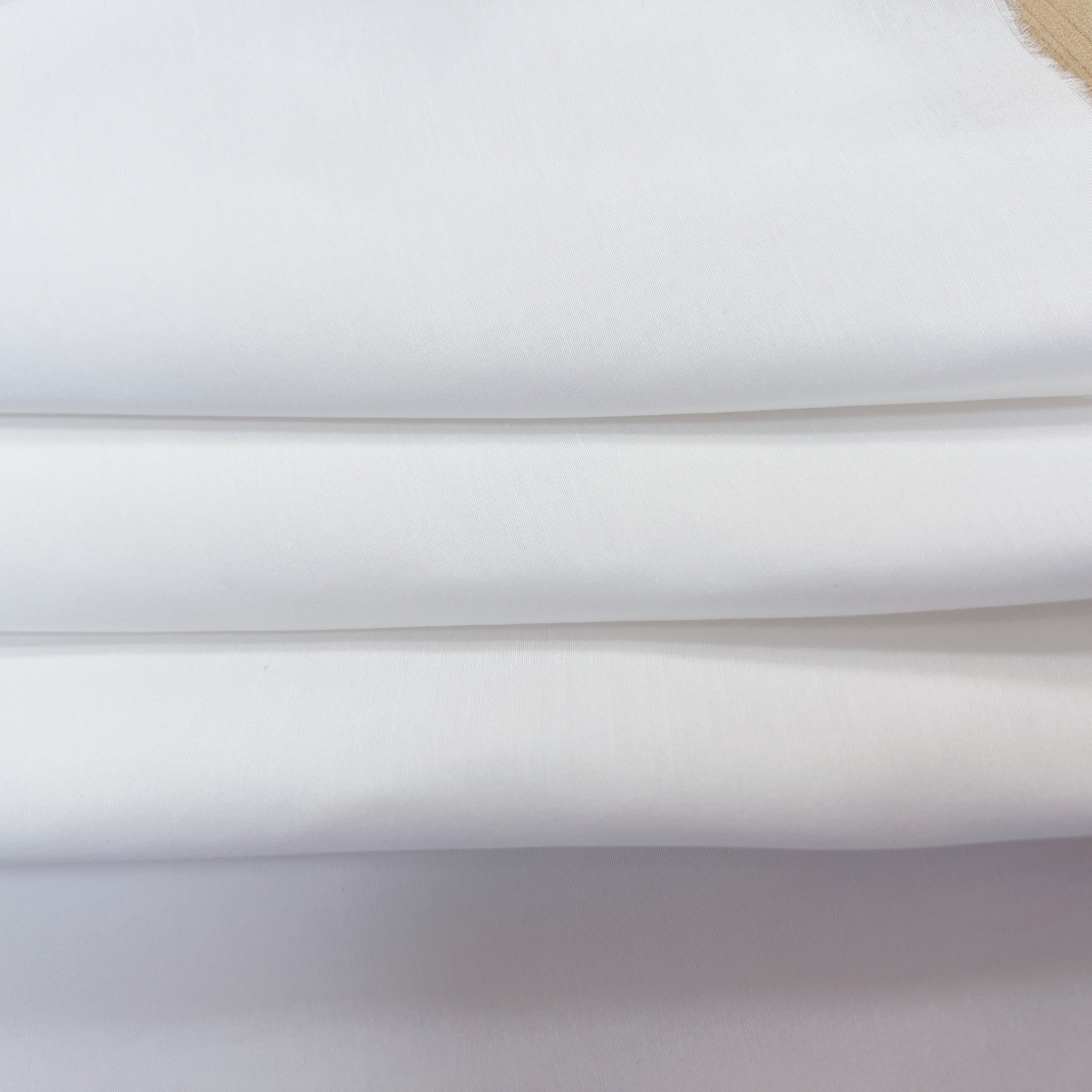 High Quality Customized Solid Silk Bamboo Blended Fabric For Women Dress and Top