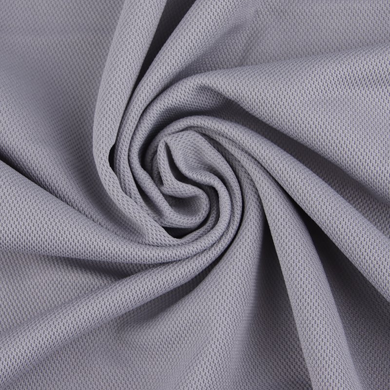 Factory Anti Bacterial 100% bamboo Charcoal Breathable Bird Eye fabric For Polo Shirts