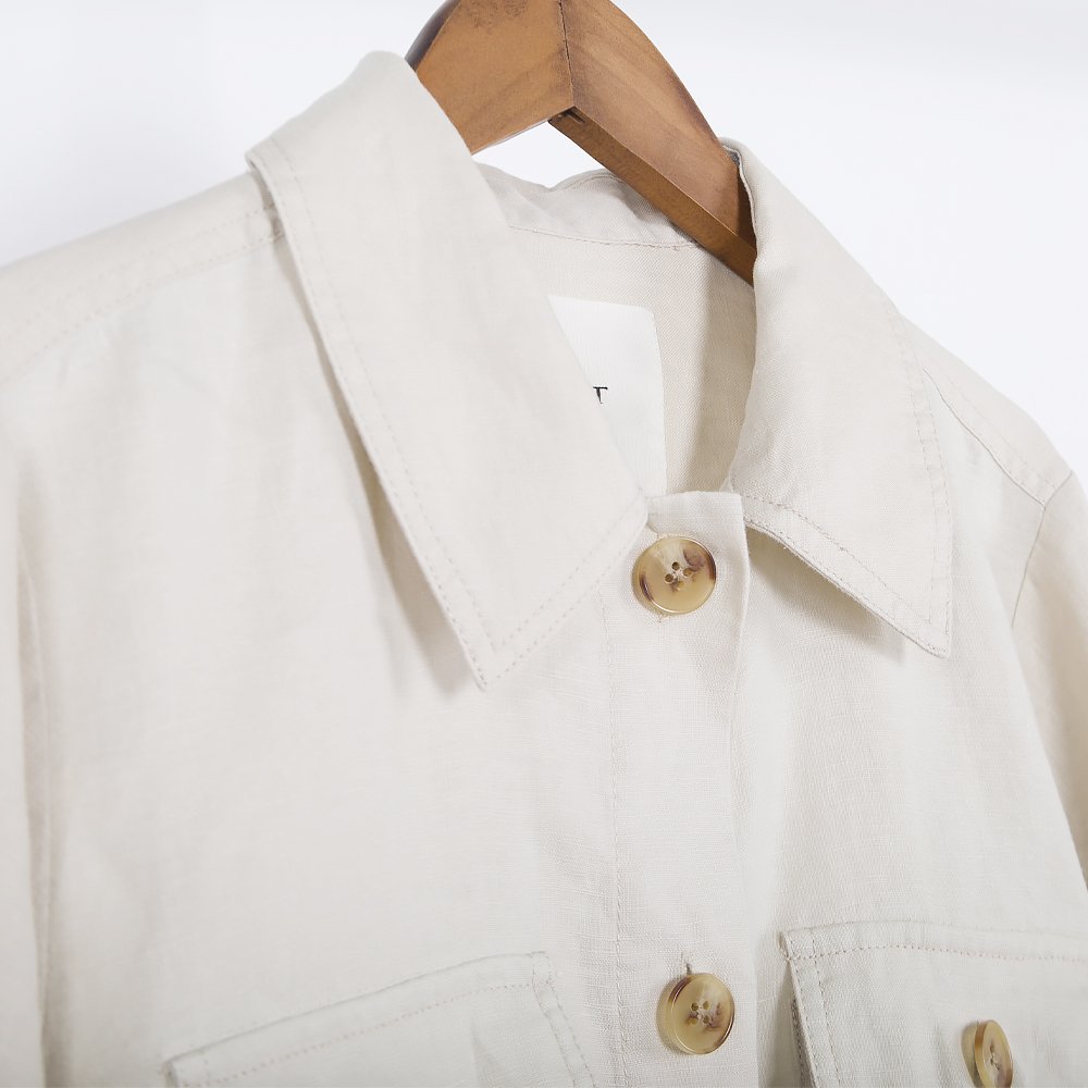 XingNuo Factory Manufacturer Custom Casual Elegant High Quality 100% Linen Fabric Shirt for Men