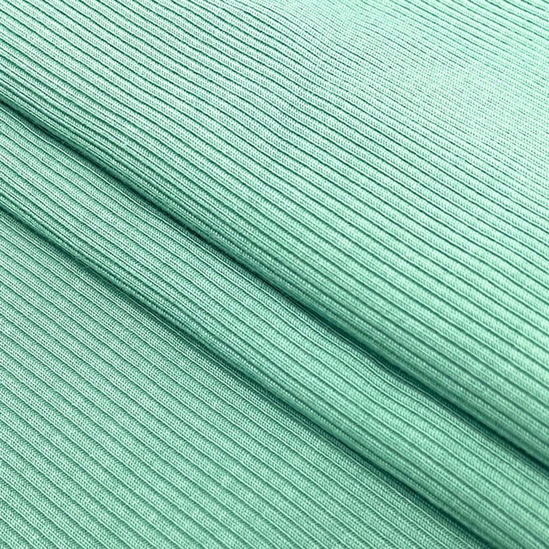 Organic Ribbed 70 Bamboo Viscose Fiber 30 Organic Cotton Woven Striped Recycled Cotton Underwear Fabric