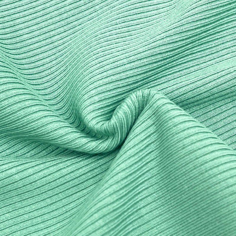 Organic Ribbed 70 Bamboo Viscose Fiber 30 Organic Cotton Woven Striped Recycled Cotton Underwear Fabric