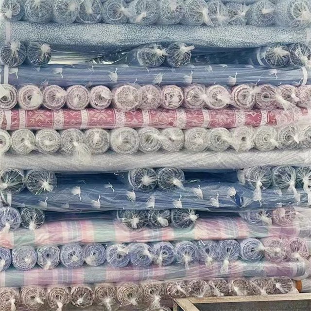 bed sheet fabric disperse printing 100% polyester fabric for home textile bedding set pillow case