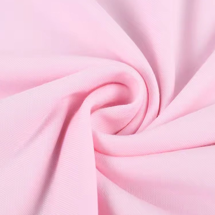 Wholesale 250gsm Knitted 70% Bamboo 25% Cotton Stretch 5% Spandex French Terry Fabric Bamboo Shirt Fabric for Hoodies Clothes