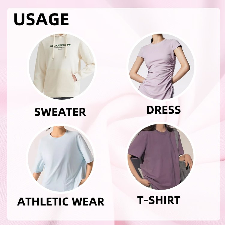 Wholesale 250gsm Knitted 70% Bamboo 25% Cotton Stretch 5% Spandex French Terry Fabric Bamboo Shirt Fabric for Hoodies Clothes
